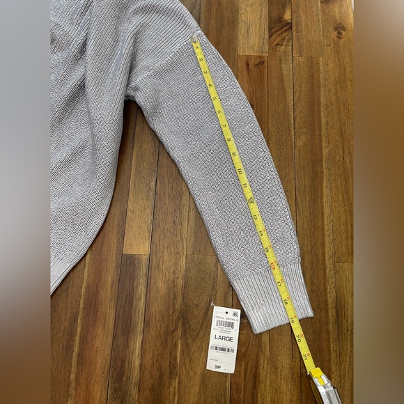 INC International Concepts Silver Women's Sweater - Picture 8 of 8